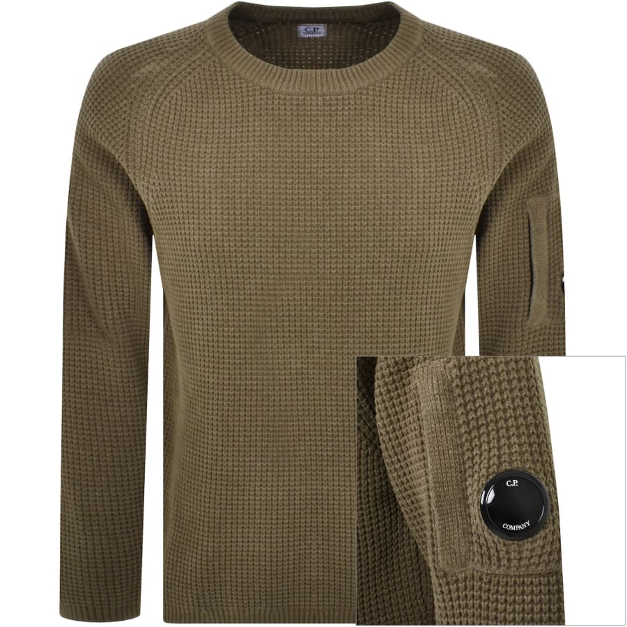 Cp company green jumper top